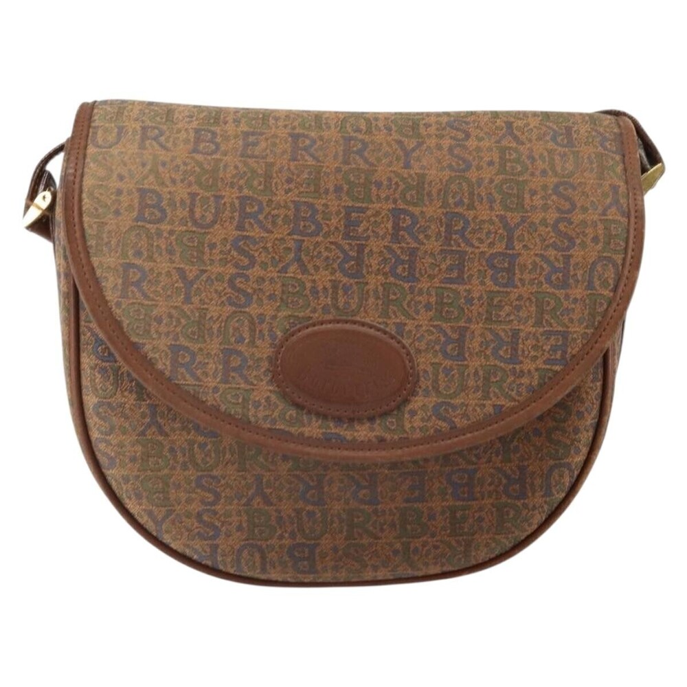 Burberry Flap Shoulder Canvas